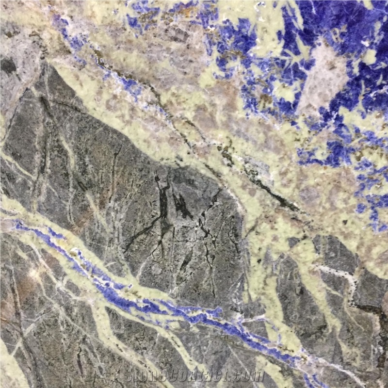 Ascas Blue Granite Exotic Granite Slab For Five Star Hotel