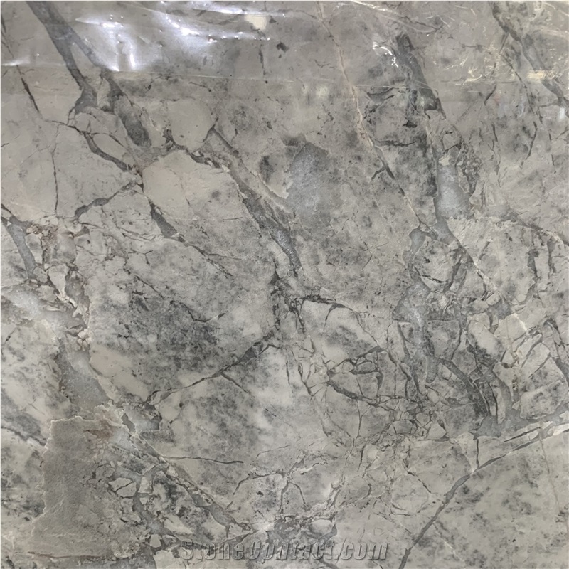 Building Materials Grey Marble Slabs For Interior Design