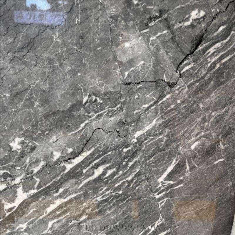 Cheap Price Phantom Grey Marble Slab For Wall And Floor Tile