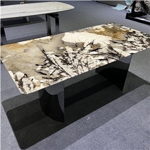 Custom Size Dining Table Pandora Granite Patagonia Granite