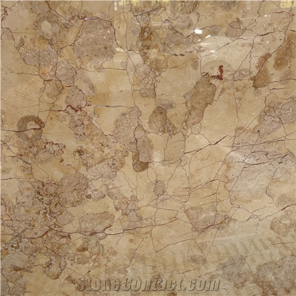 Factory Direct Gold Rose Marble Slab For Interior Wall Decor
