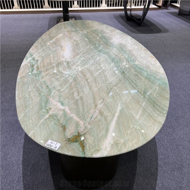 Factory Directly Gaya Quartzite Coffee Table For Living Room