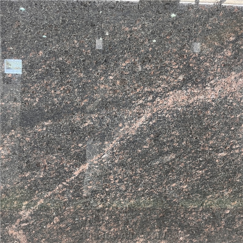 Factory Price Red Deer Brown Granite Slab For Exterior Decor