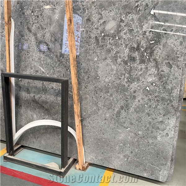 Good Price Blue Star Grey Marble Slab For Project Floor Wall