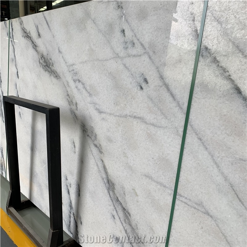 Hot Sale Luna White Marble For Home Hotel Wall Floor Design