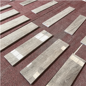 Hot Sales Factory Prices Grey Marble Stairs For Home Design