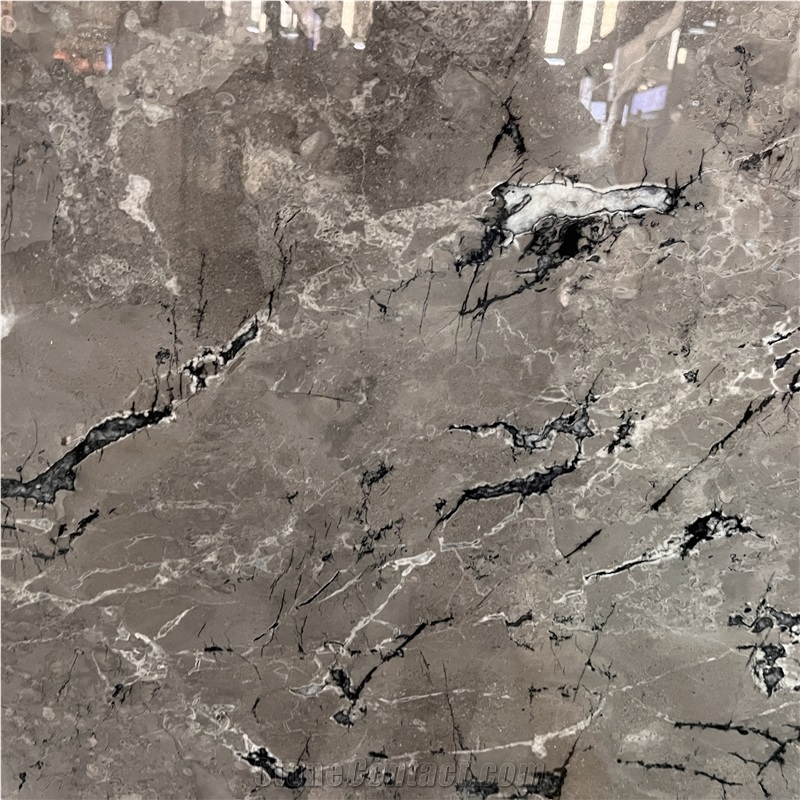 Incense Plum Grey Marble Slabs For Wall & Floor Tiles
