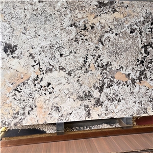 Luxury Granite Snow Mountain Granite For Hotel Villa Design
