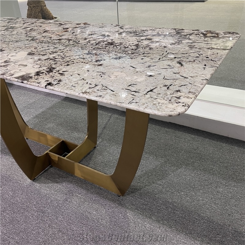 Luxury Patagonia White Granite Table For Home & Hotel Decor