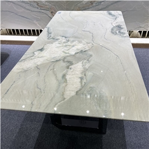 Macaubas Fantasy Quartzite Table Tops For Villa Decoration