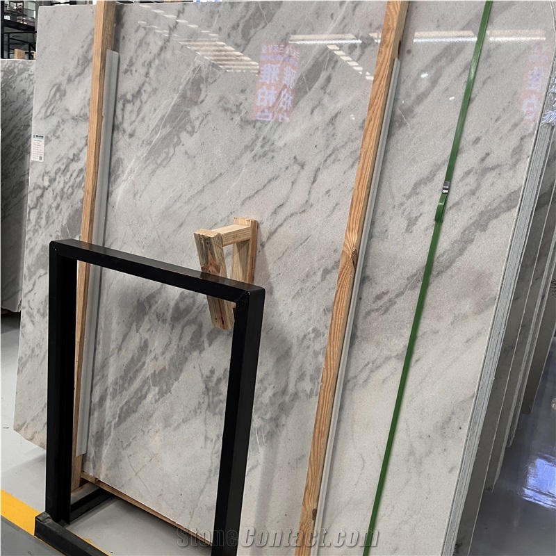 Modern Style Yabo White Marble Slabs For Wall & Floor Decor