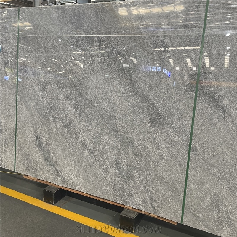 Natural Stone Bit Blue Marble Slabs Tiles For Floor And Wall