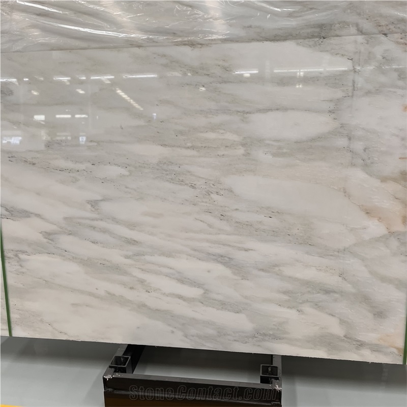 Natural Top Quality Eastern White Marble Slab For Wall Decor