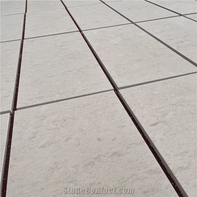 Natural Vratza Limestone Tiles For Exterior Wall Cladding