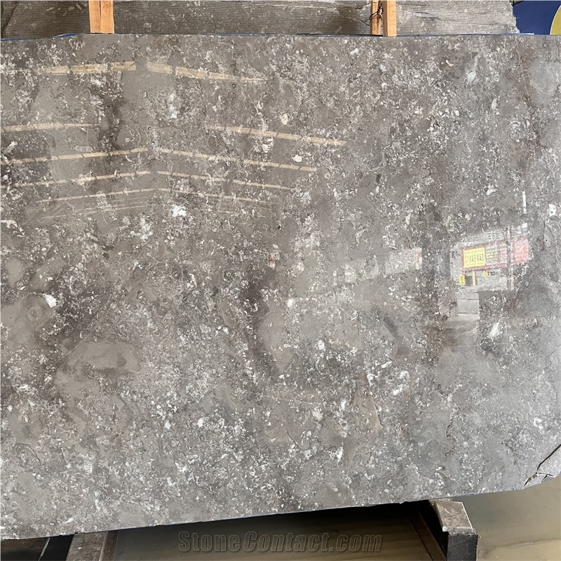 Polished Cheap Cloudy Gray Marble Slab For Floor & Wall Tile
