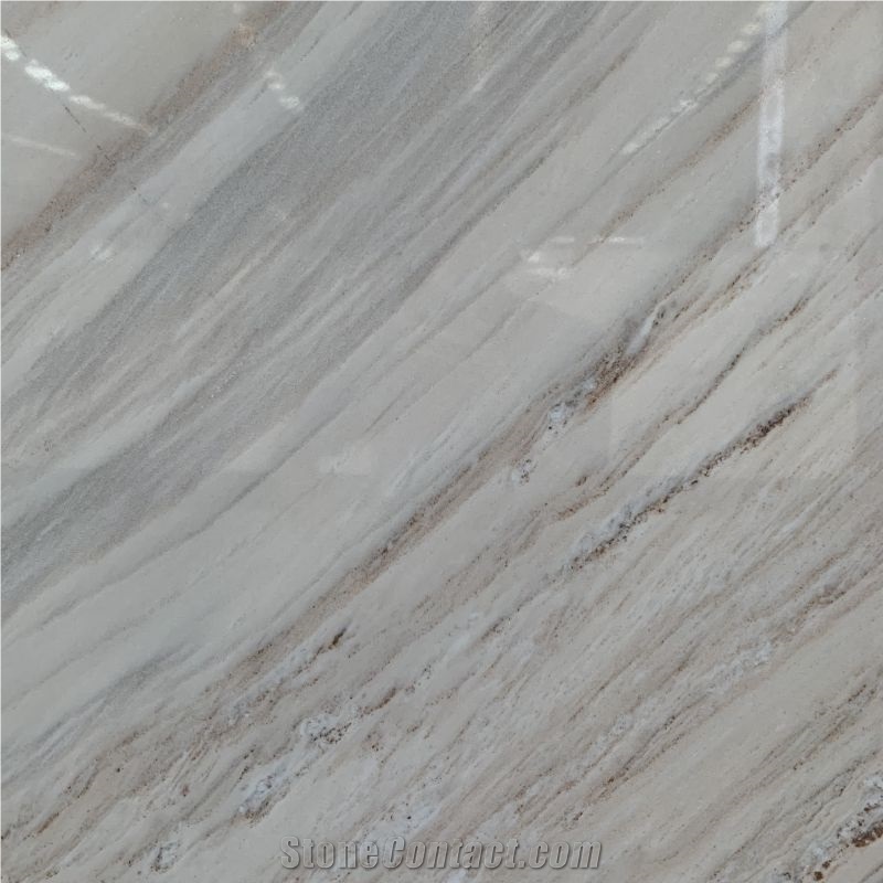 Polished Palissandro White  Marble For Bathroom Design