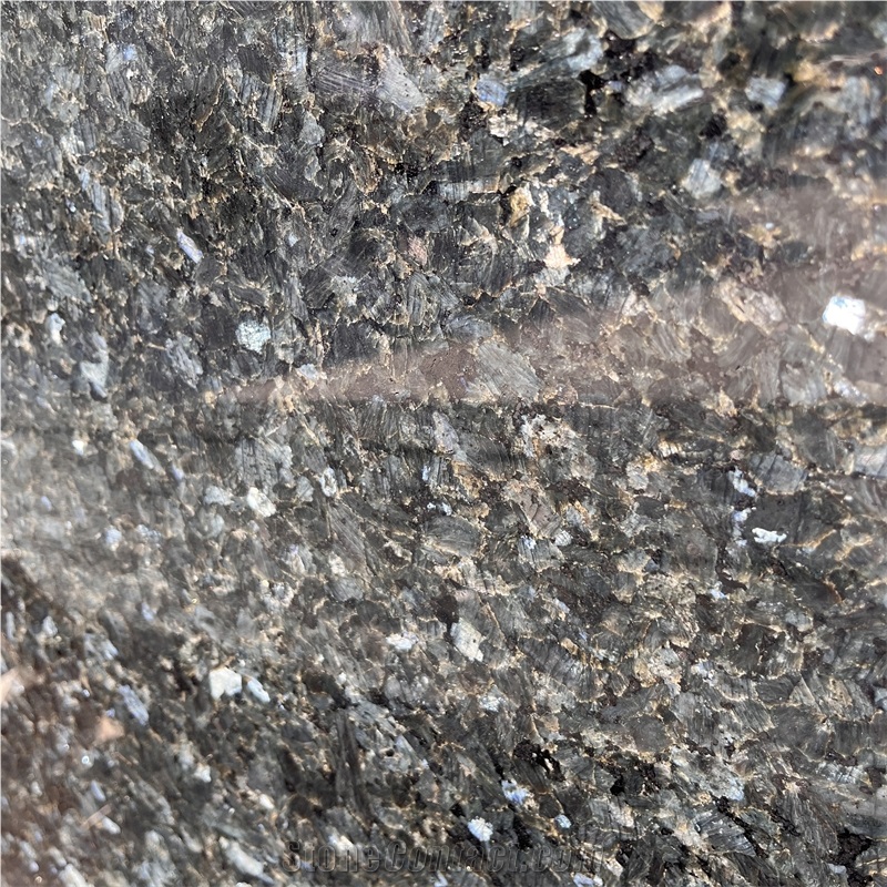 Top Quality Natural Blue Pearl Granite Slab For Outdoor Wall