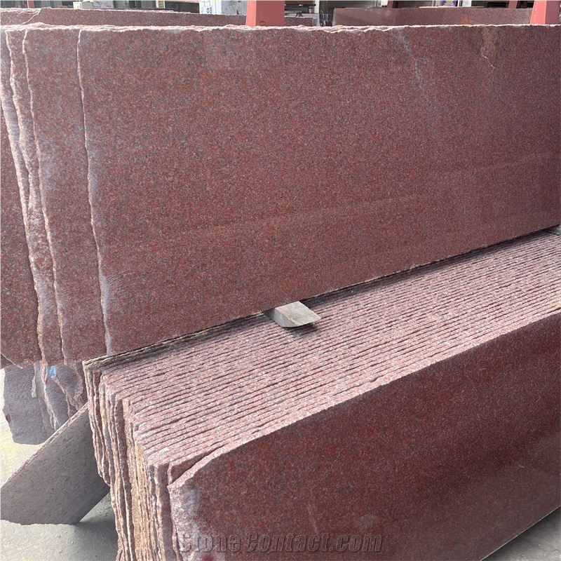 Top Quality Polished India Red Granite Slabs For Home Design