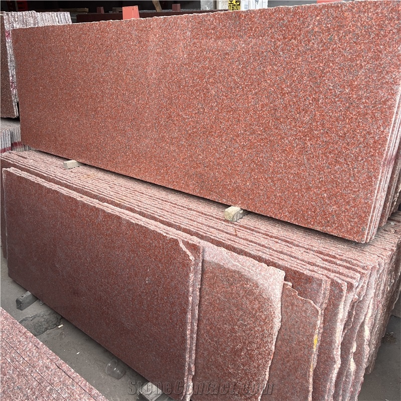 Top Quality Polished India Red Granite Slabs For Home Design