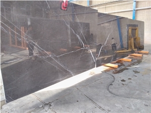 Book-Matched Lashotor Gray Marble