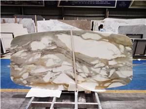 Luxury Marble Calacatta Borghini Rectangle Work Table Tops