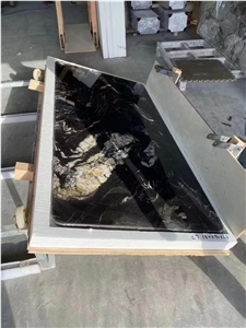 Rectangle Stone Table Tops Granite Titanium Home Furniture
