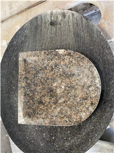 Stone Bathroom Accessories Brownie Granite Soap Dishes