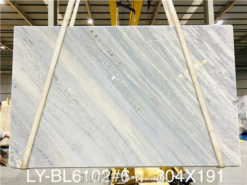 New Arrival Polished Blue Crystal Marble For Wall Tile Floor
