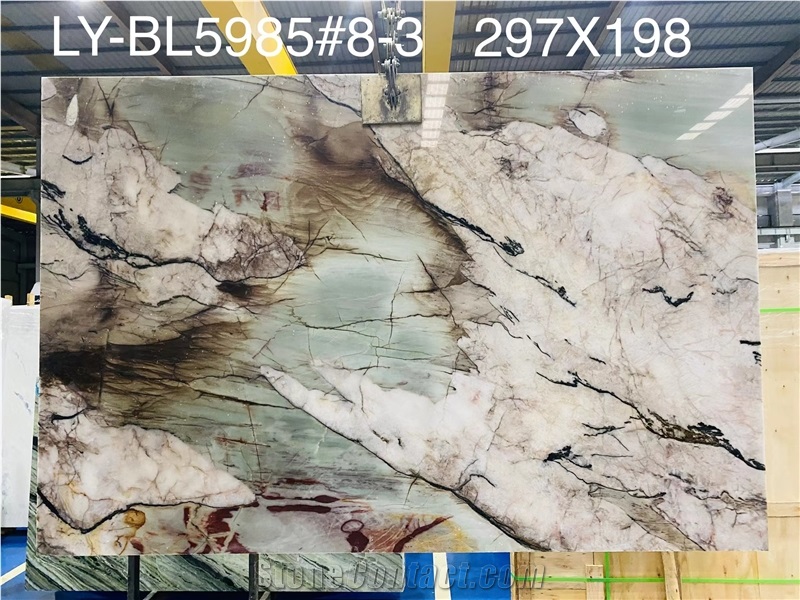 New Arrival Polished Emanuelle Quartzite For Background Wall