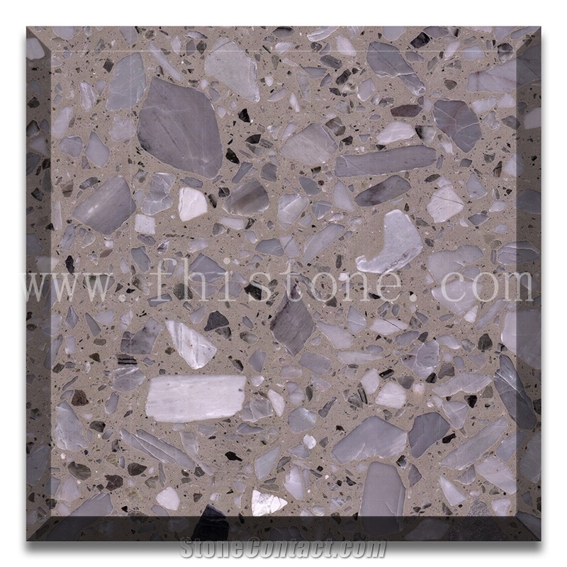 Moncervetto Terrazzo Grey Terrazzo Texture Seamless Floor