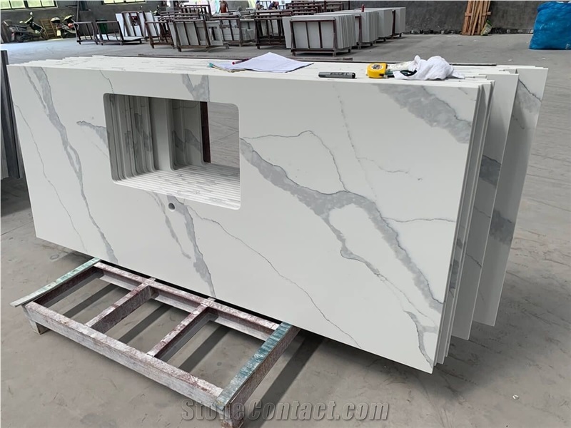 High Quality Artificial Marble Vanity Countertops