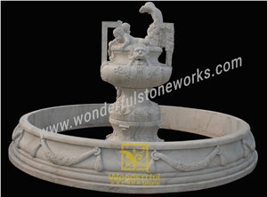 Outdoor Stone Water Feature, Landscaping Fountain