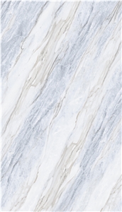 1600*3200MM GLOSSY QUIET BLIE PORCELAIN SLAB
