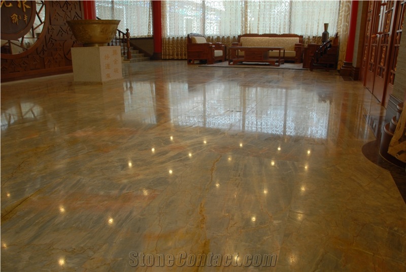 Chinese RANKIN GREY Grey Marble Tile For Lobby
