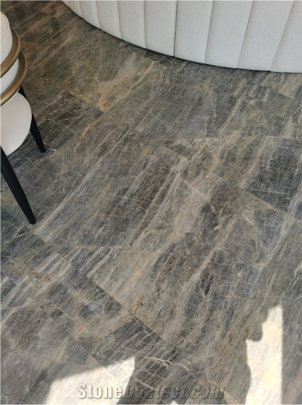 Chinese Rankin Grey Marble Slabs For Flooring