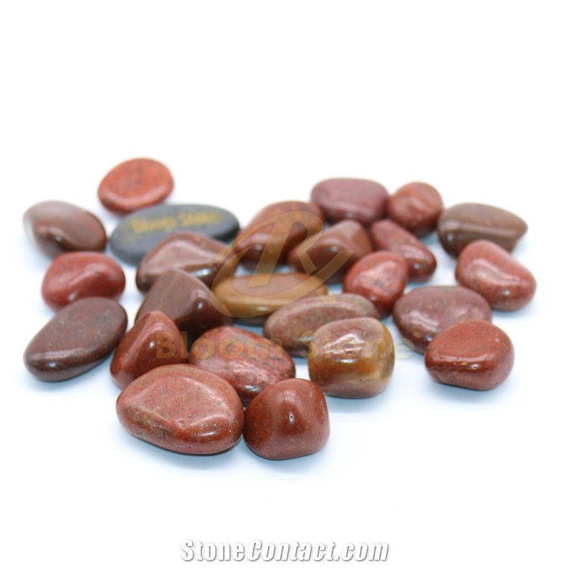 AAA Grade Red High Polished Pebbles
