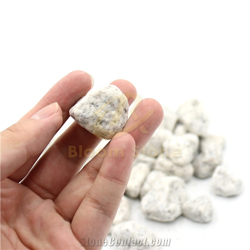Polished Salt And Pepper Stone