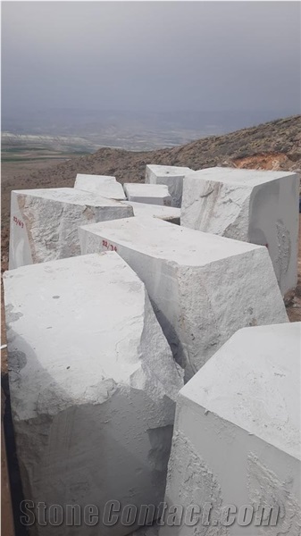 Beypazari Gray Rose Granite Blocks