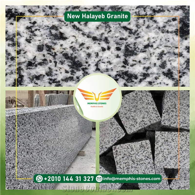 New Halayeb Granite- Bianco Halayeb Granite
