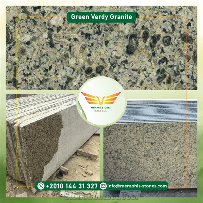 Verdi Ghazal Granite- Green Verdy Granite Slabs