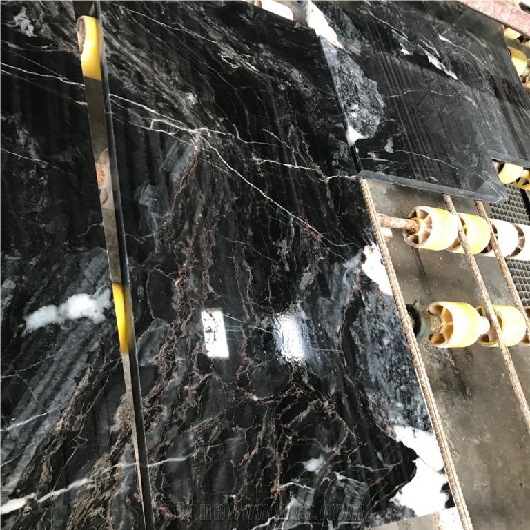 Dark River Marble Cut To Size Tiles