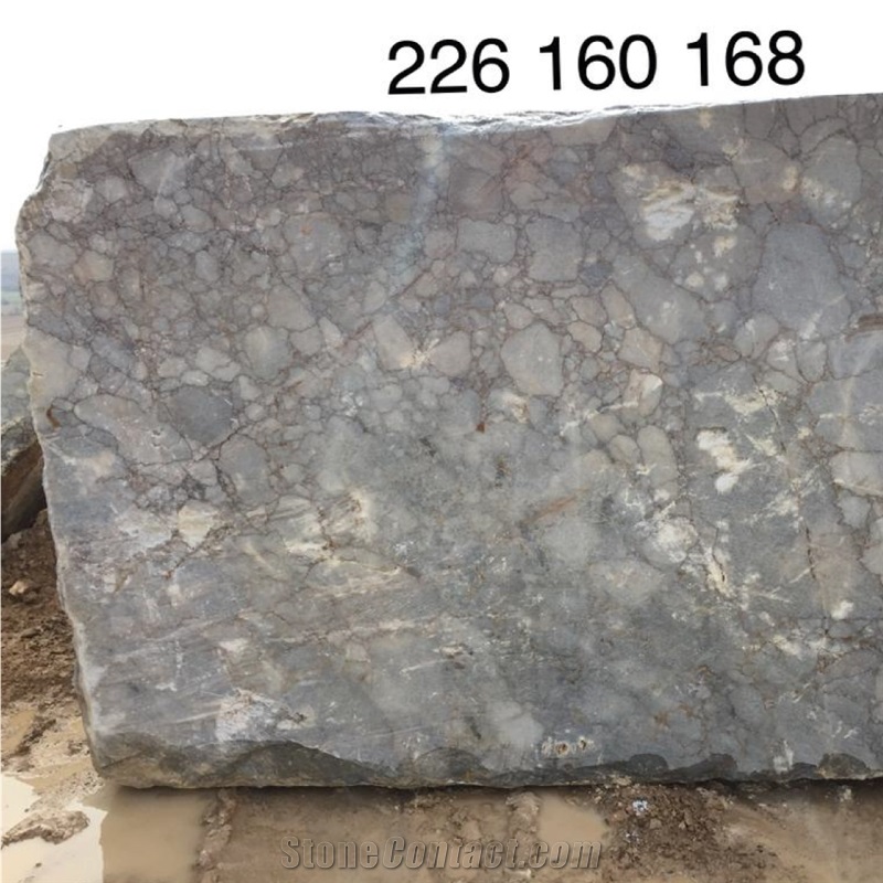 Gravel Gray Marble Blocks