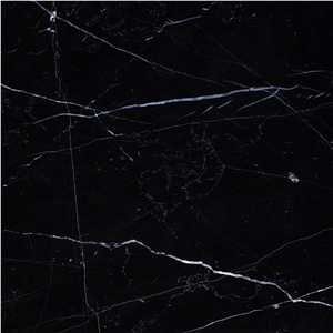 Black Marquina Marble Slabs, Tiles