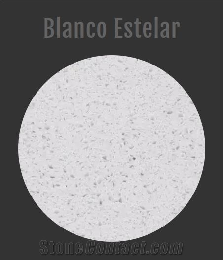 Blanco Estelar Quartz Slabs