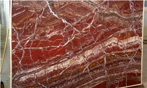 Onice Rosso Vulcano-Rojo Vulkano Onyx Slabs