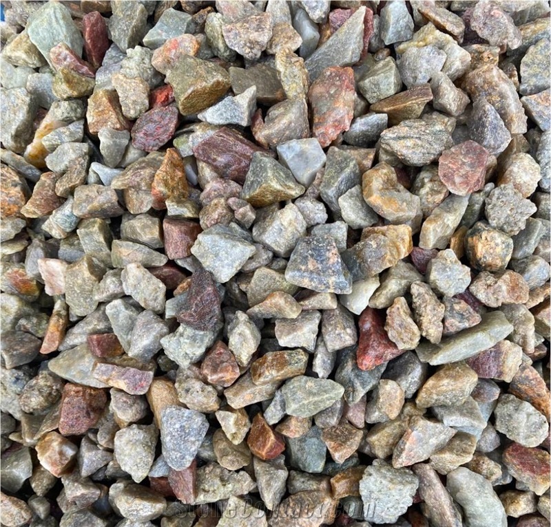 Donegal Grey Quartzite-Donegal Quartzite Crushed Chips 20Mm