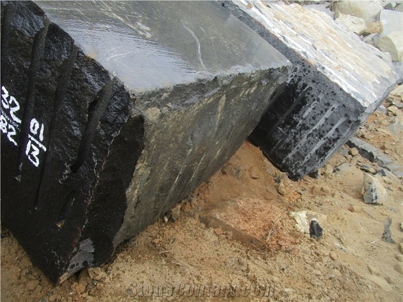 Bengal Dark Black Granite- G20 Black GRANITE Polished Slabs