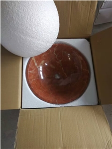 Rejo Coral Marble Round Washbasin