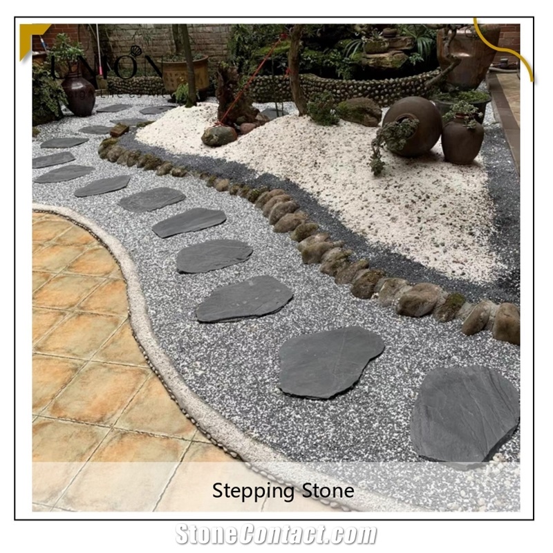 UNION DECO Decorative Garden Stone Natural Split Slate Paver