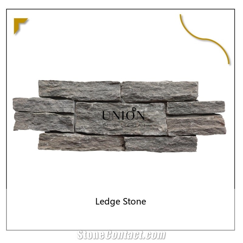 UNION DECO Natural Split Face Stone Panel For Wall Cladding